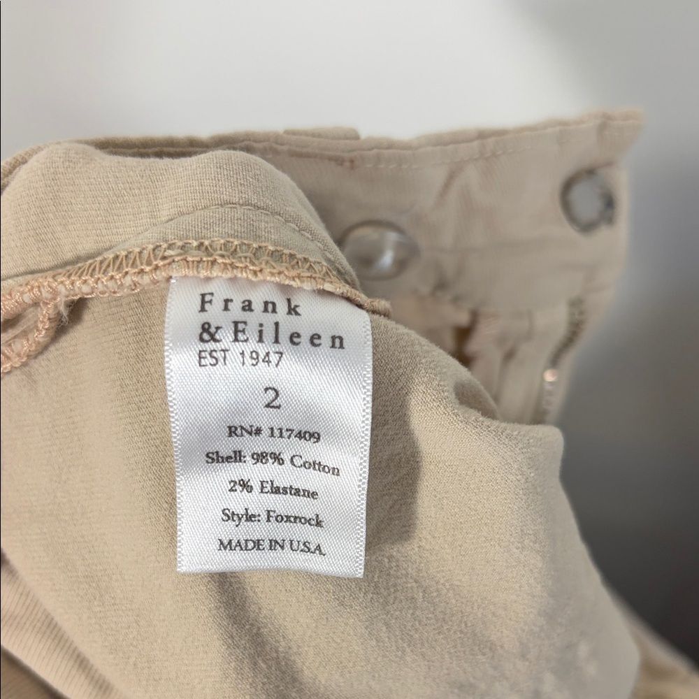 Frank & Eileen Foxrock The Italian Stretch Cotton Utility Joggers - 2 - Picture 10 of 11